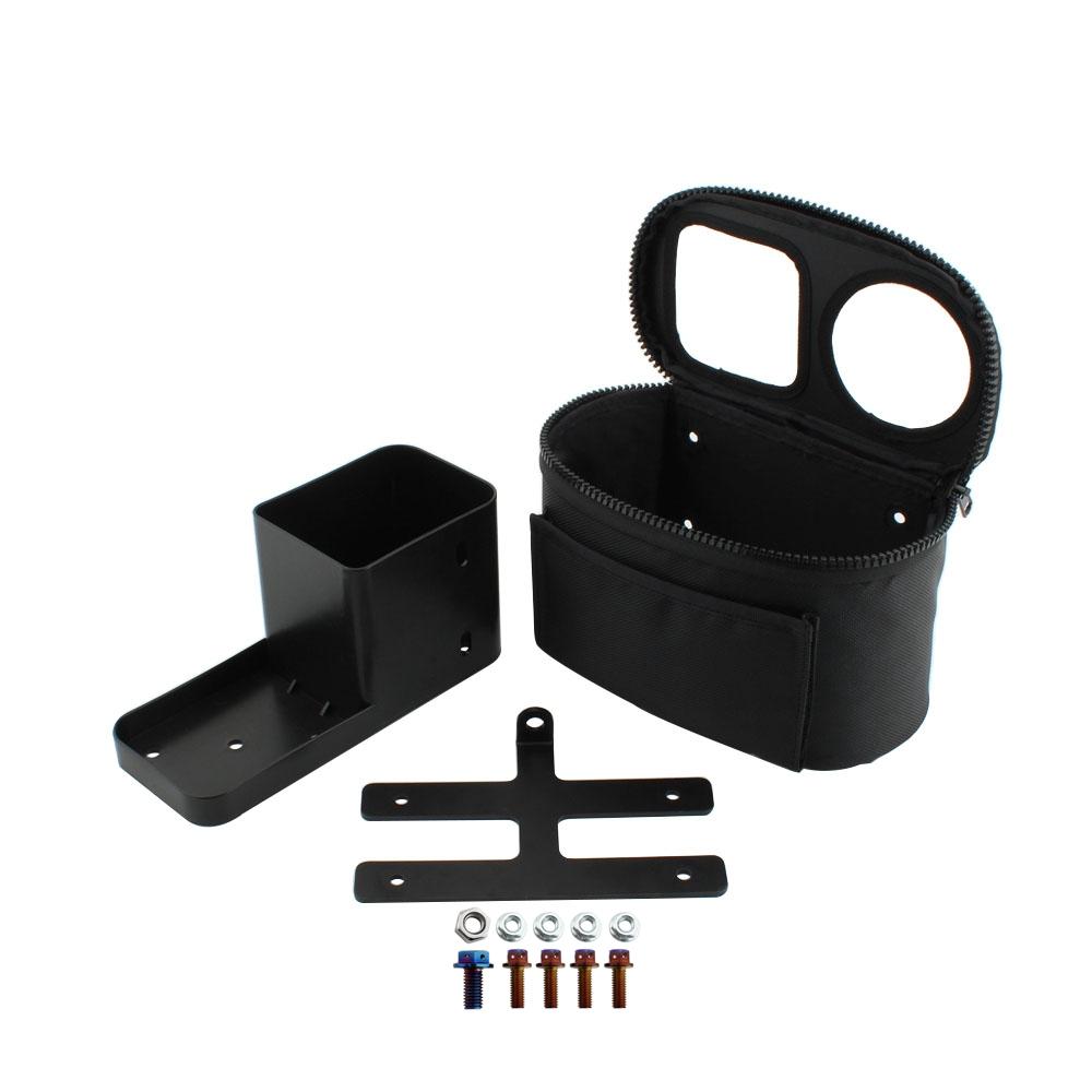 Motorcycle Gear Organizer - Motorcycle Cup Holder Gear Drink Storage