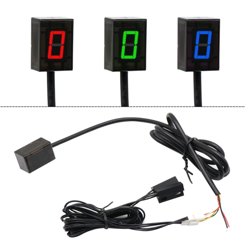 Motorcycle Gear Display - Off-Road Motorcycle Speed Gear Indicator Compatible
