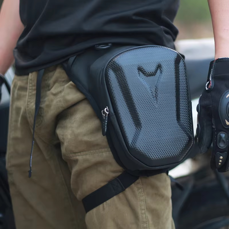 Motorcycle Gear Organizer - Outdoor Waterproof Motorcycle Leg Bag, Waist