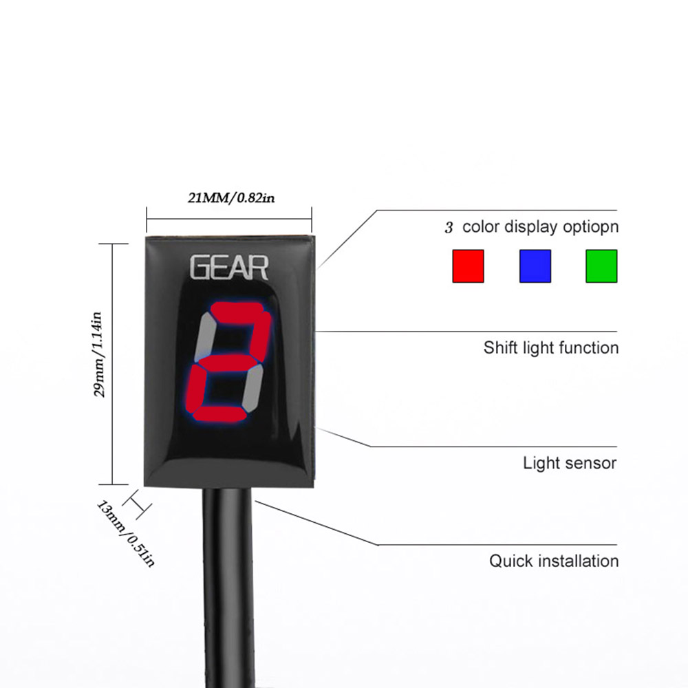 Gear Display Indicator For HON - Motorcycle Gear Display recension och pris
