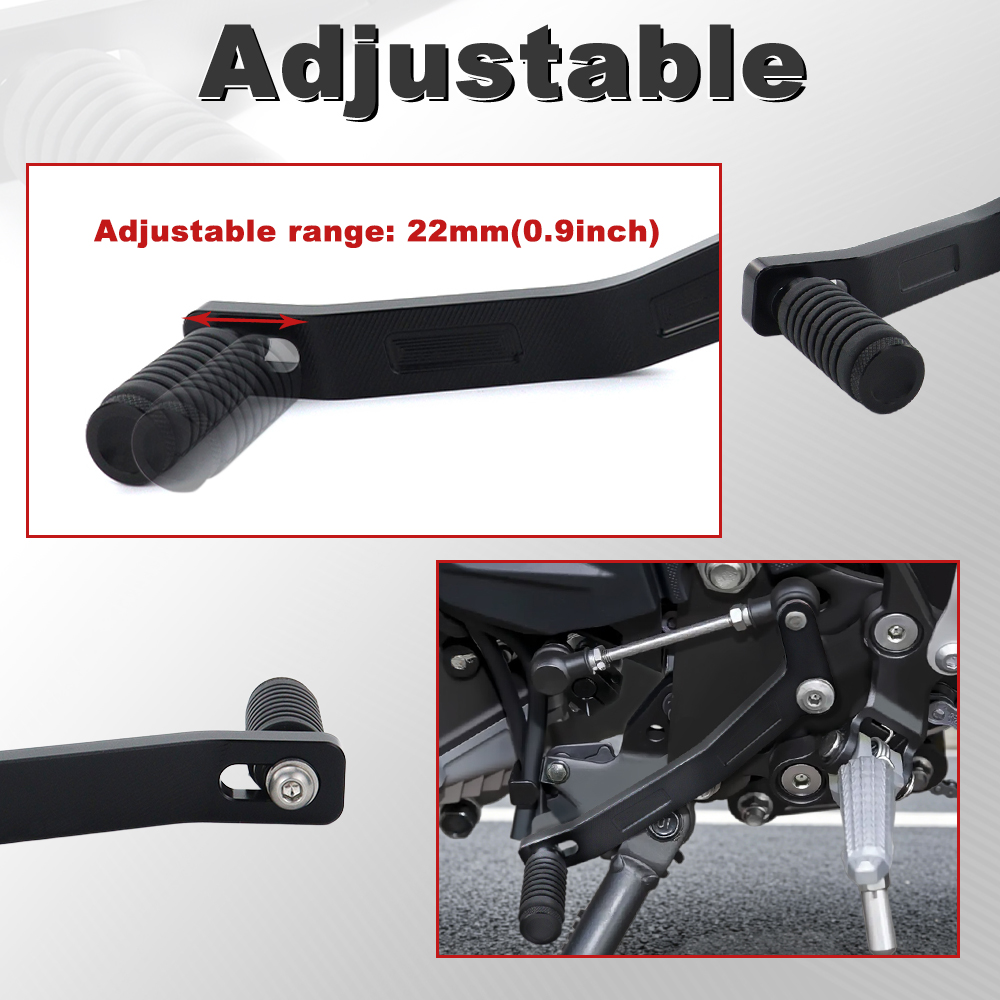 Motorcycle Gear Lever Adjustab - Motorcycle Gear Lever Extender recension och pris