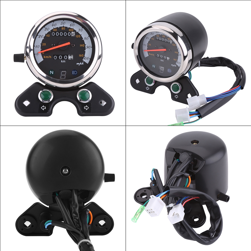 Motorcycle Speedometer Speedo  - Motorcycle Gear Display recension och pris