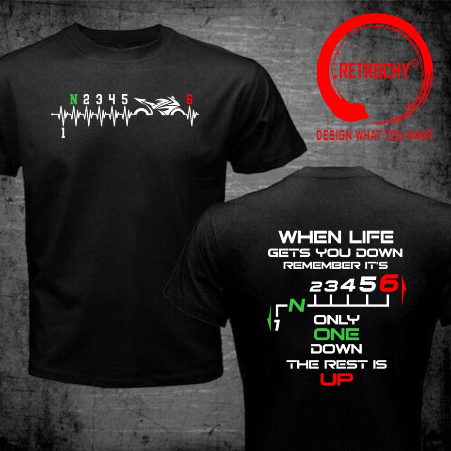 Funny Design 1N23456 Heartbeat - Motorcycle Gear Up Down recension och pris