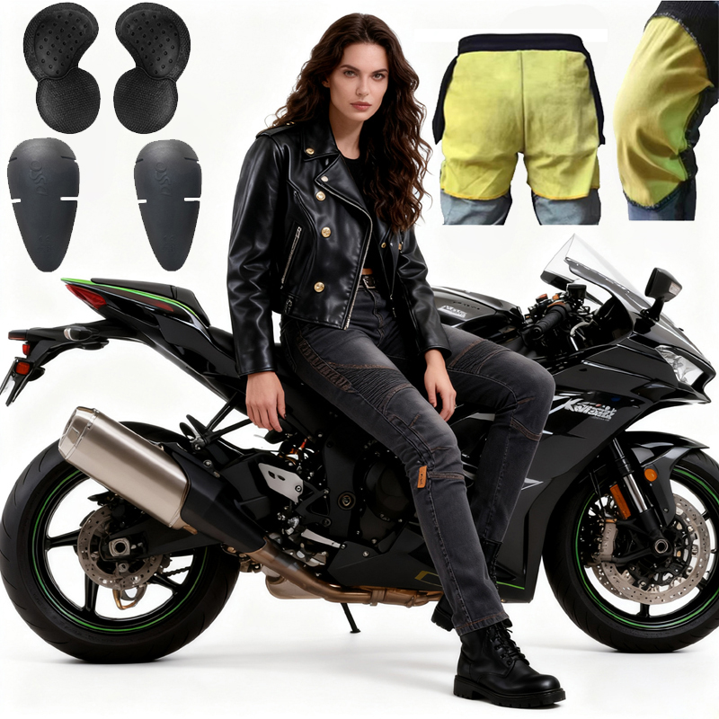 Women Aramid Motorcycle Pants  - Motorcycle Gear Women Pants recension och pris