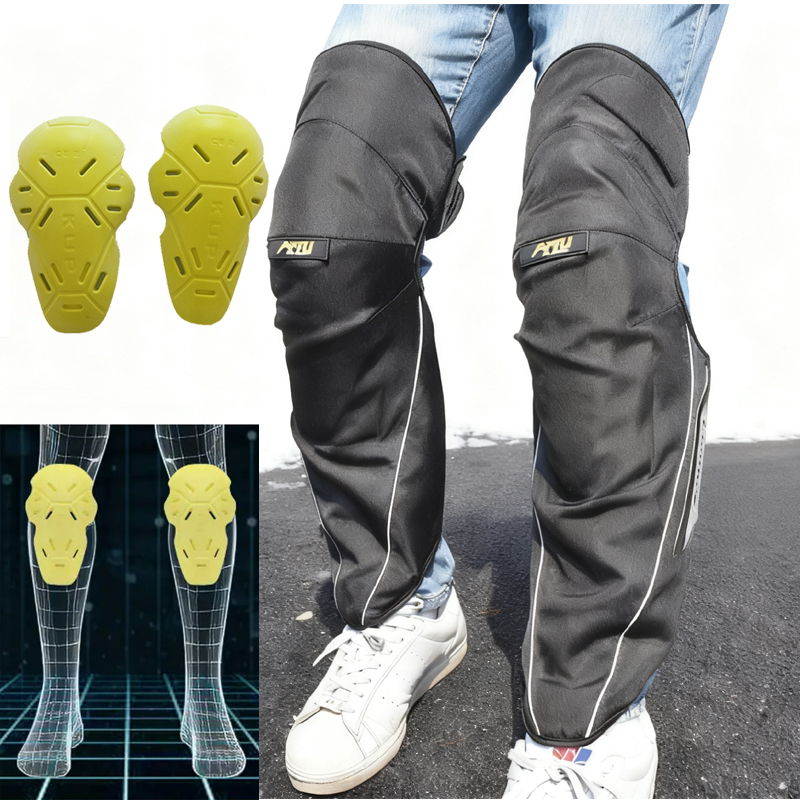 AMU Motorcycle Knee Pads Winte - Motorcycle Gear Protection Levels recension och pris