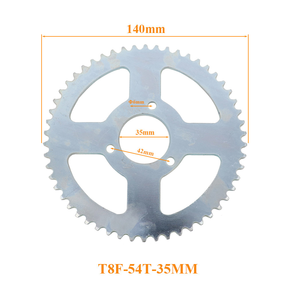 Motorcycle T8F 54T 35mm Rear C - Motorcycle Gear Organizer recension och pris