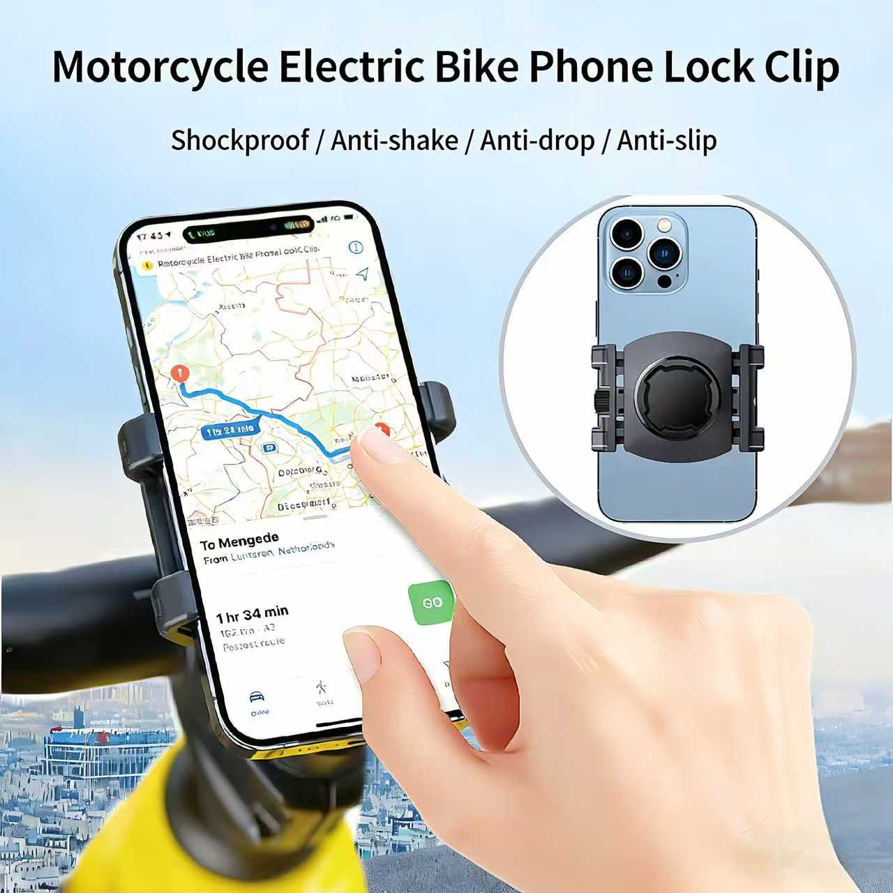 Helmet Cell Phone Mount Holder - Motorcycle Gear Video recension och pris