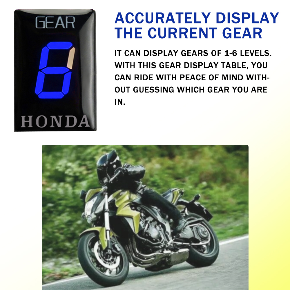 For HONDA CBR600F CBR1000R CBR - Motorcycle Gear Display recension och pris