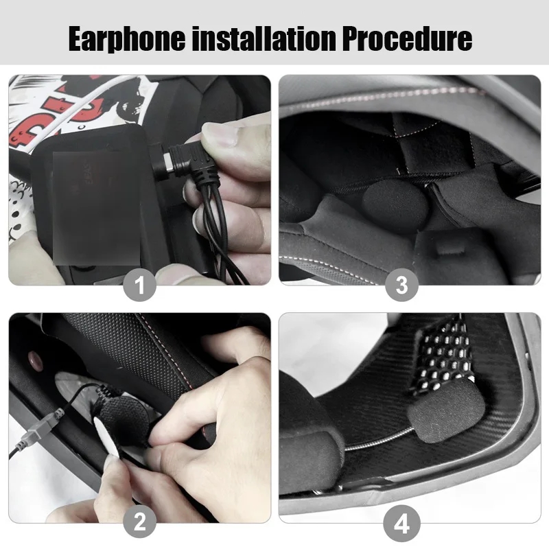 EJEAS V4 PLUS TYPE-C Microphon - Intercom Headset Helmet recension och pris