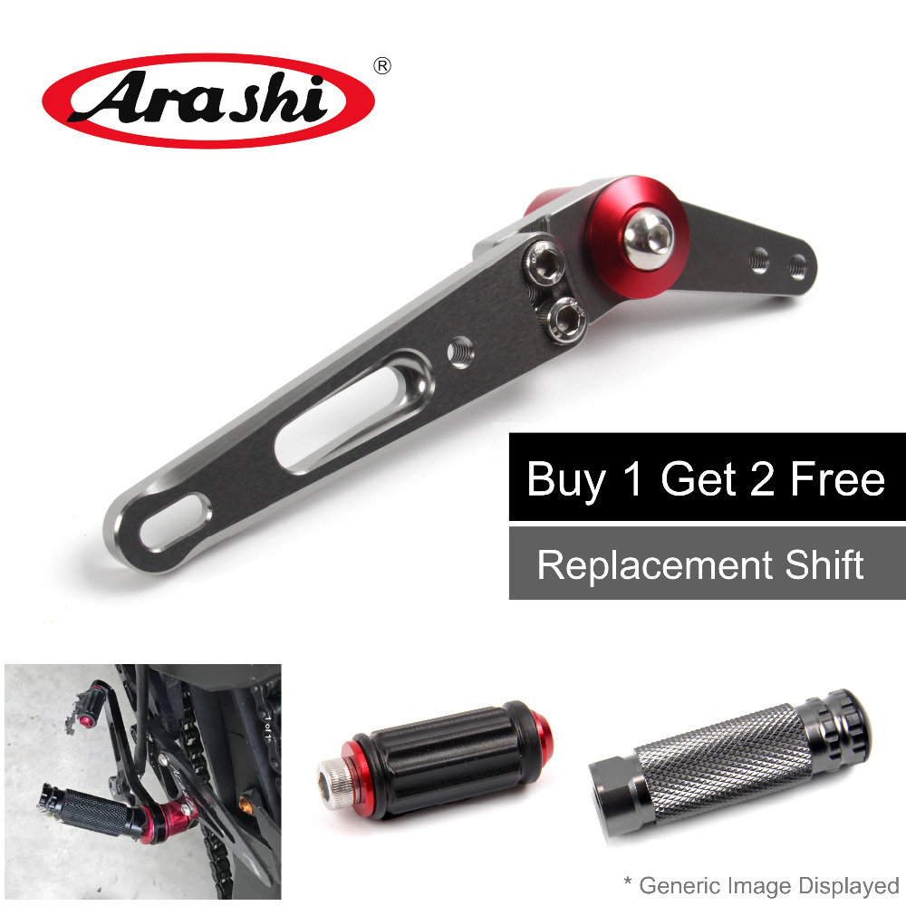 Arashi Adjustable Rearsets Rep - Motorcycle Gear Lever Extender recension och pris