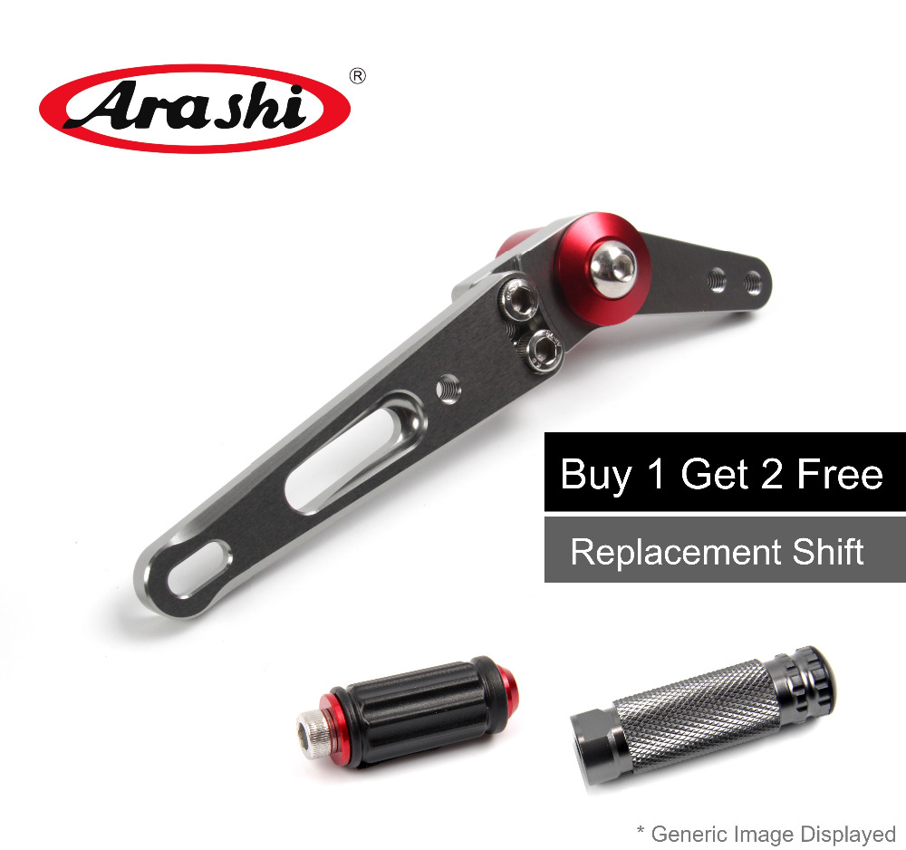 Arashi Adjustable Rearsets Rep - Motorcycle Gear Lever Extender recension och pris