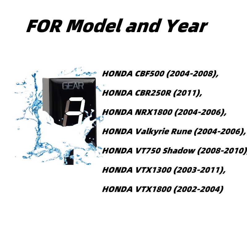 Gear Indicator For Honda CBF50 - Motorcycle Gear Display recension och pris