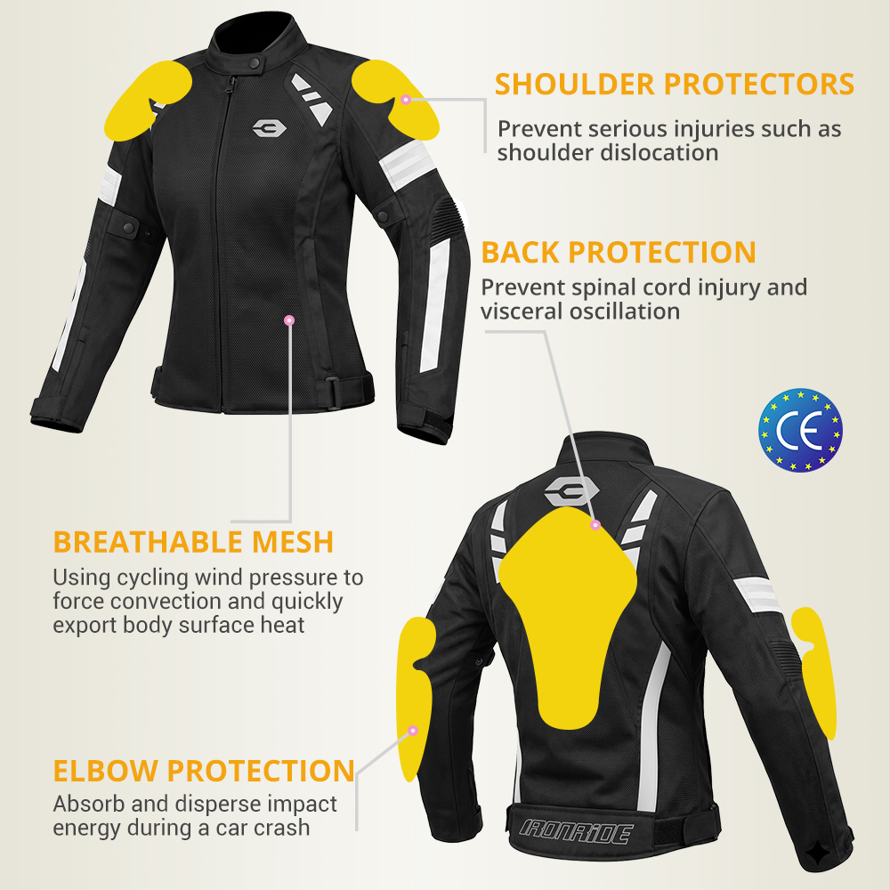 Women Motorcycle Jackets Breat - Motorcycle Wearing Gear recension och pris