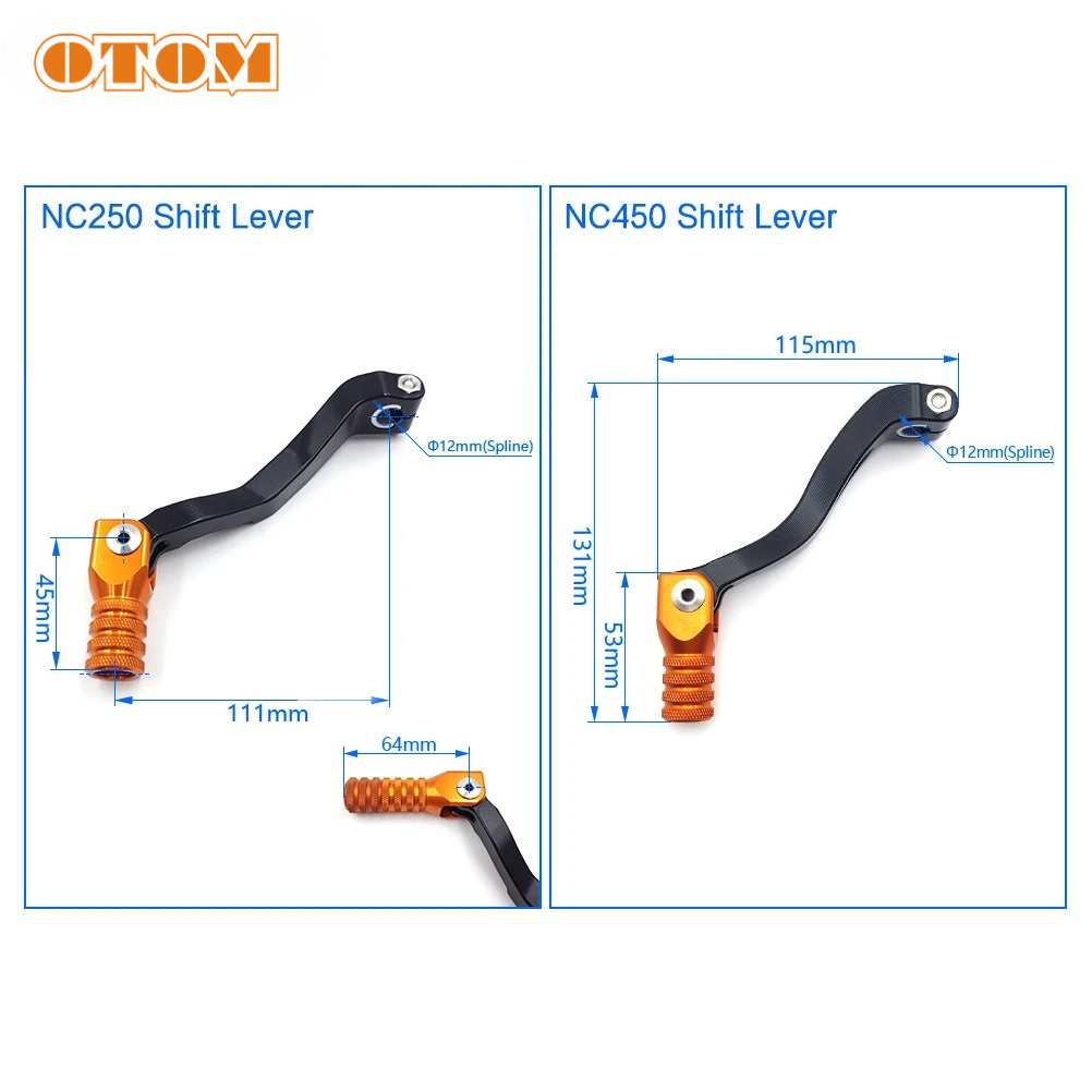 Motorcycle CNC Folding Gear Sh - Motorcycle Gear Lever Extender recension och pris