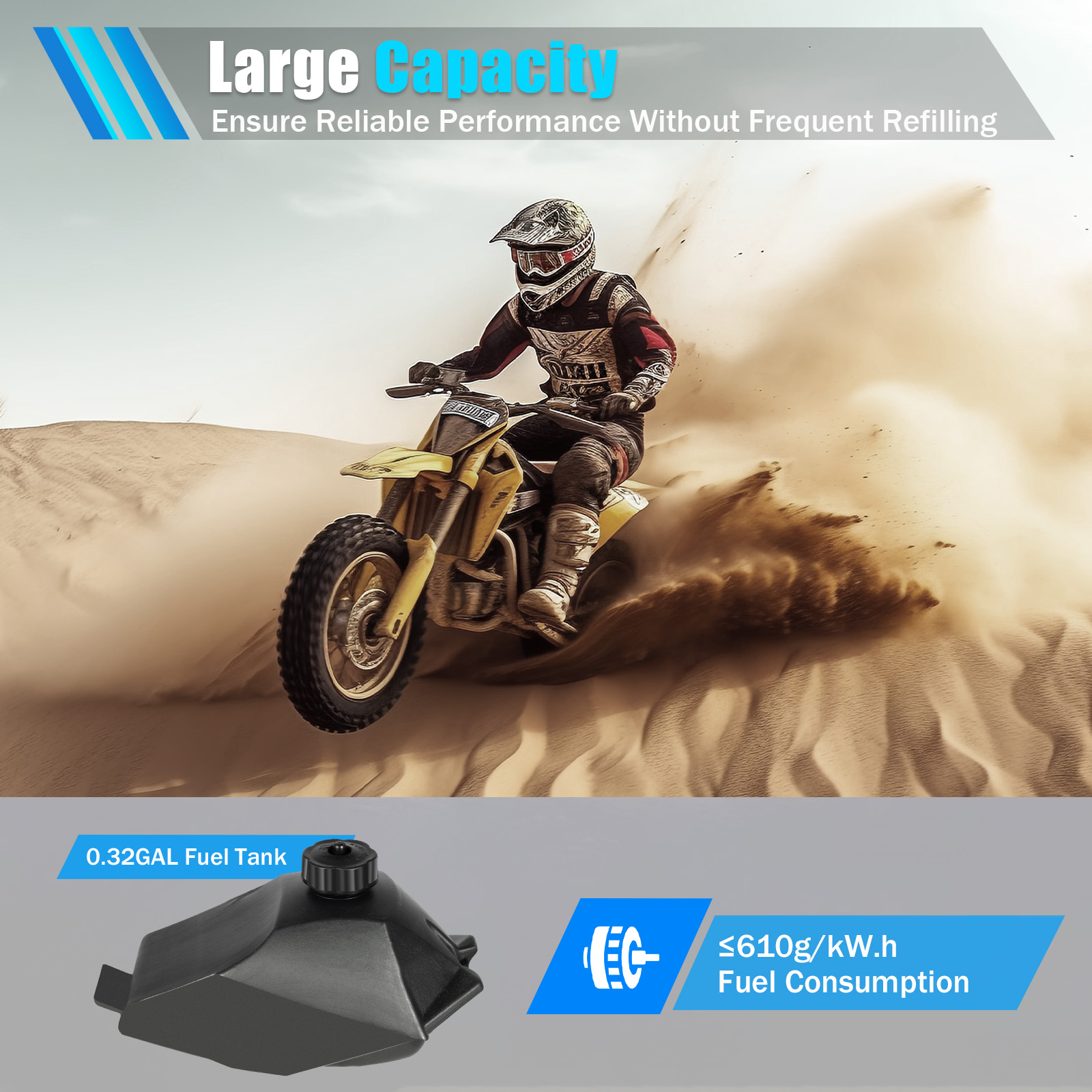 49cc Engine, 49cc Motor Engine - Motorcycle Wearing Gear recension och pris
