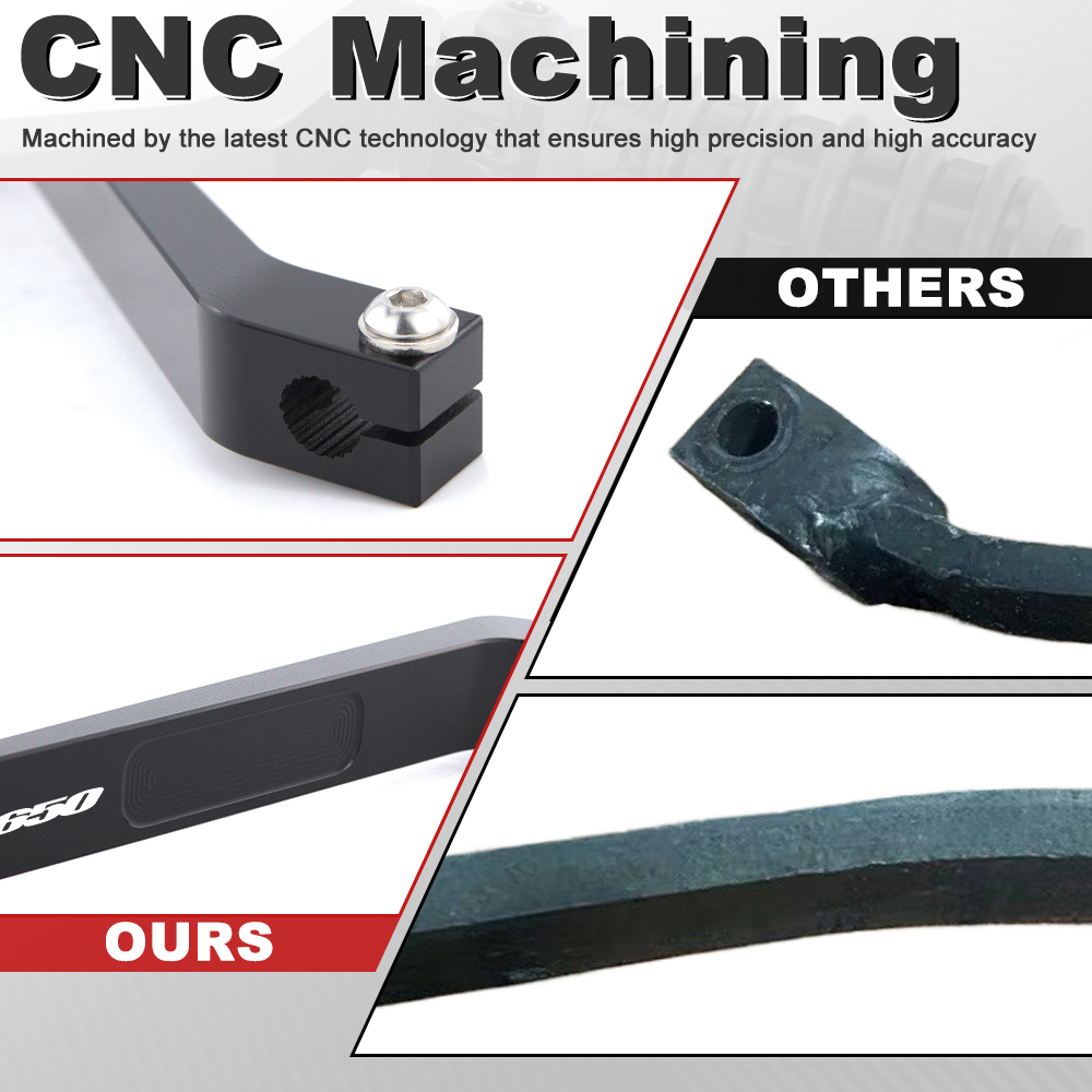 CNC Aluminum Shift Lever Motor - Motorcycle Gear Lever Extender recension och pris