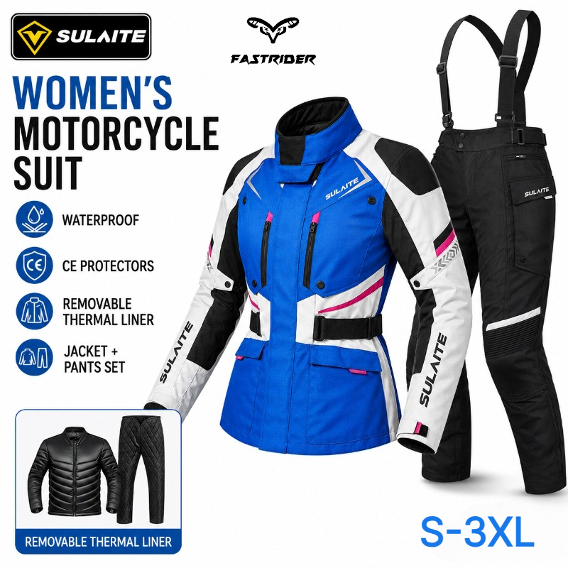 Women Motorcycle Riding Suit W - Motorcycle Gear Women Pants recension och pris
